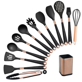 Kit Utensílios De Cozinha Em Silicone