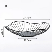 Cesta de Metal para Frutas e Vegetais