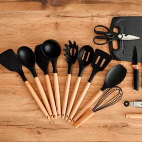 Utensílios de cozinha em Silicone - Kit 19 Peças California