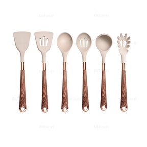 Kit Utensílios De Cozinha Em Silicone